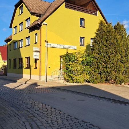 Hotel Garni Pension Zur Lutherstadt Лютерштадт-Айслебен Экстерьер фото