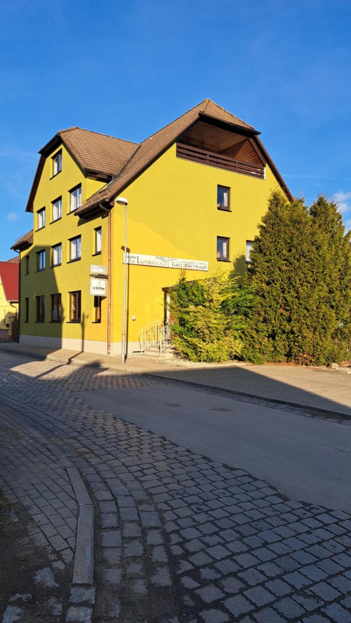 Hotel Garni Pension Zur Lutherstadt Лютерштадт-Айслебен Экстерьер фото
